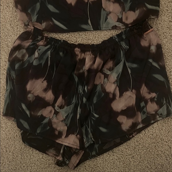 Danskin Women's Dark Floral Pajama Set - Picture 4 of 5